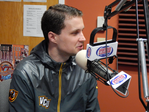 New VCU Men's Basketball Coach made the rounds in a whirlwind 24 hours. 